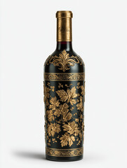 Elegant bottle of wine