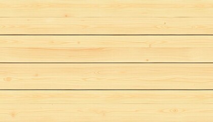 Fototapeta premium Seamless texture of clean, light bamboo planks, digital, panel