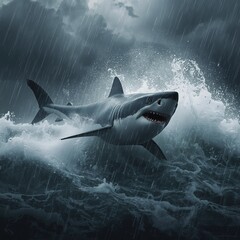 Obraz premium great white shark