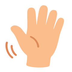 waving hand