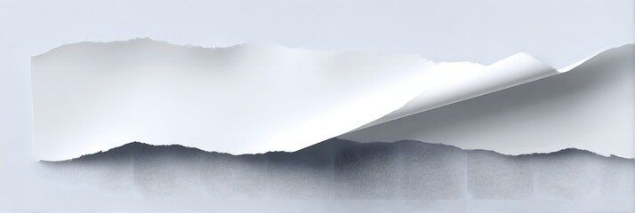 Serene Grey Mountain Vista