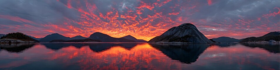 Reflecting Calm: Lake at Dusk