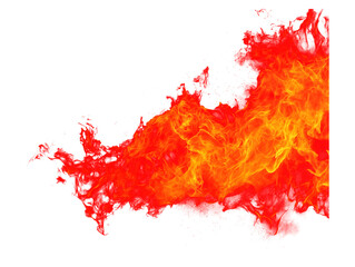 Fiery inferno flames texture overlay