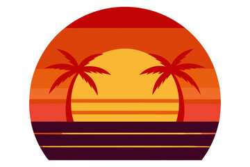 palm tree on the beach