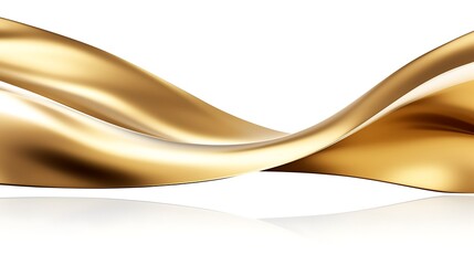 Abstract silk fabric background with smooth flowing wave design