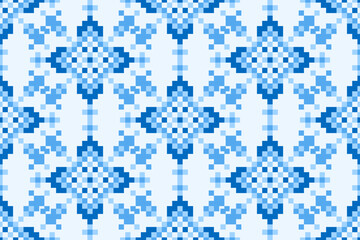 seamless pixel pattern, seamless pattern illustration.