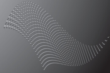 black and white abstract