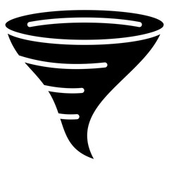 Tornado  Icon Element For Design
