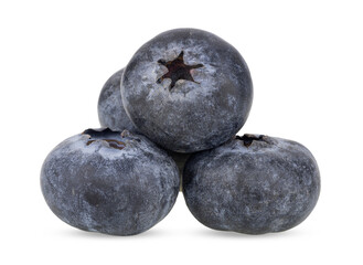 Obraz premium Blueberry isolated on transparent png