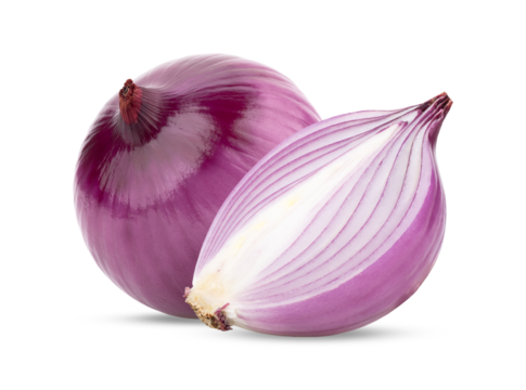 purple onion isolated on trnasparent png