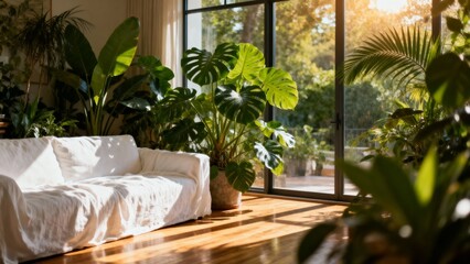 밝은여름거실인테리어