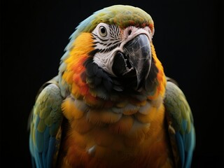 Obraz premium Close-up portrait of a parrot 