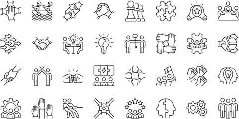 Obraz premium Teamwork and Collaboration