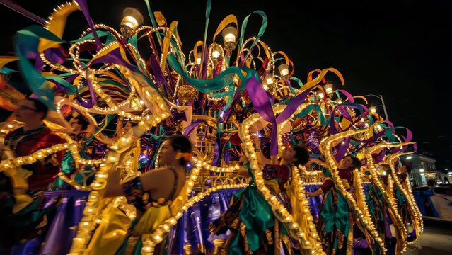 Mardi Gras Carnival Parade Festival Immersive experiences art TasteAtlas Dragon dance Gasparilla pirate Samba band Procession heic museum Pixop Manila galleon Guira Gulaman Manilkara theater Ephemera