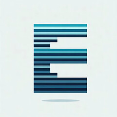 Fototapeta premium Enovix Letter E Abstract Logo Design