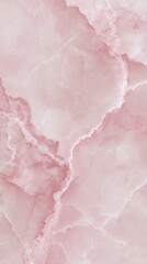 Pink Marble Texture Background. Natural Stone Surface with Delicate White Veins and Polished Finish.