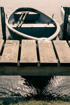 boat on the river