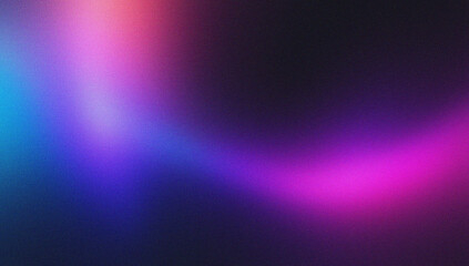 Vibrant abstract gradient with neon hues and soft bokeh effects for digital art and design projects