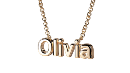 Olivia Personalized Name Necklace