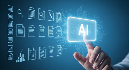 Artificial intelligence interface activation for modern business transformation processes