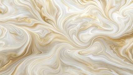 Obraz premium Abstract Swirling Cream and Gold Hues A Luxurious Textured Background for Design Projects