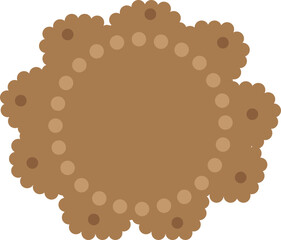 꽃 문양 메모지 글 상자