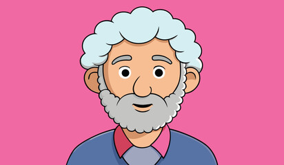 Elderly Gentleman, Senior Character, Cartoon Elder, Aged Style, Wisdom Illustration, Cartoon Wisdom, Elderly Art, Senior Design, Cartoon Experience, Wise Character, Cartoon Age, Elderly Wisdom

