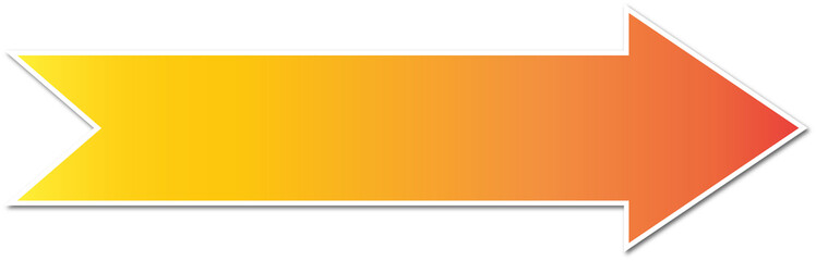 Dynamic Gradient Arrow Ribbon for Call-to-Action