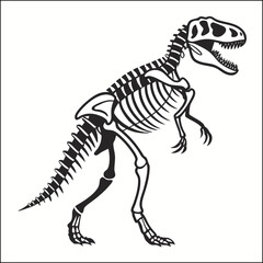 Velociraptor dinosaur doodle outline on white background