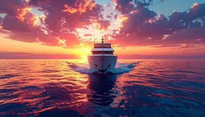 Majestic Yacht at Sunset Cruise