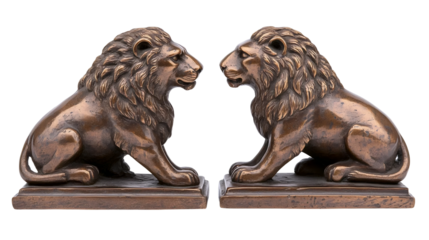 Antique Bronze Bookends