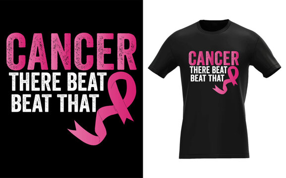 Breast cancer awareness design been there beat that motivational message - Powered by Adobe