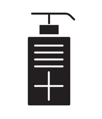 Obraz premium Water bottle icons. stroke line and black solid icons. Protein shake icon in black modern and lines. Soda icon set. soda can sign. for mobile concept and web design. vector illustration on white backg