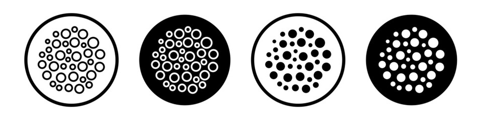 High density icons pack in black and white versions for web.