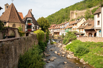 Kaysersberg in Alsace: Charming Old Town and Riverside View