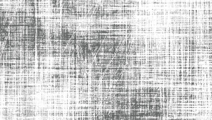 Grayscale distressed grid pattern abstract background