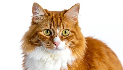 Fototapeta premium Close-up of a ginger cat