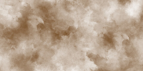 Old brown paper parchment background design,Watercolour texture for cards, flyers, poster. watercolour banner. Stucco. Wall.coffee shop banner template. Hand drawn aquarelle fill.