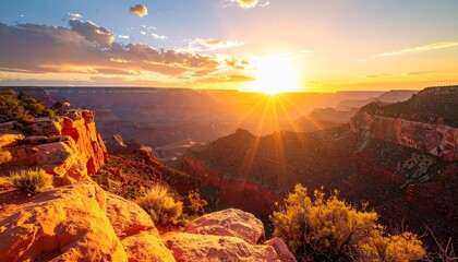 Grand Canyon Sunset: A Majestic Arizona Vista