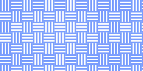 seamless geometric pattern with square lines maze fabric and cloth textile ornament texture background.