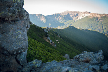 Mountain Landscape with Rocky Foreground