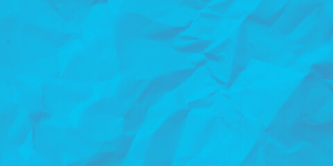 Paper texture background, Crumpled paper. Blue creased paper. Vector design.