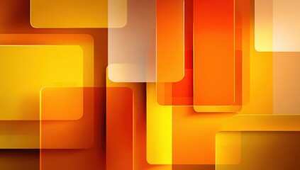 Abstract geometric shapes in warm colors