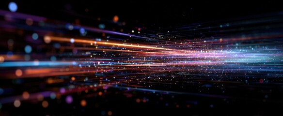 Abstract digital flow