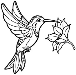 A colorful vector illustration of a wild eagle, parrot, and other birds flying with their wings spread