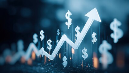 Financial growth, upward trend