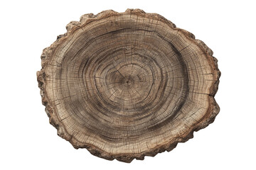 Close-up tree cross-section, wood rings