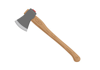 axe isolated on white background