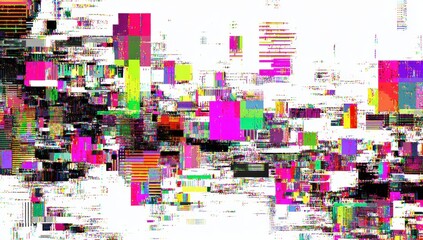 Abstract digital glitch art (1)