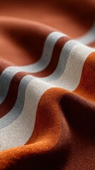 Softly rippled fabric texture for design and background use